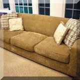 F13. Mitchell Gold Bob Williams Sofa. 30&rdquo;h x 98&rdquo;w x 37&rdquo;d 